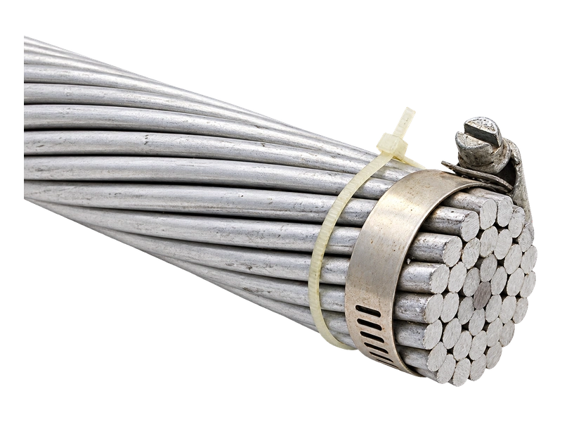 ACSR/AW aluminium conductor aluminium-clad steel reinforced stranded construction