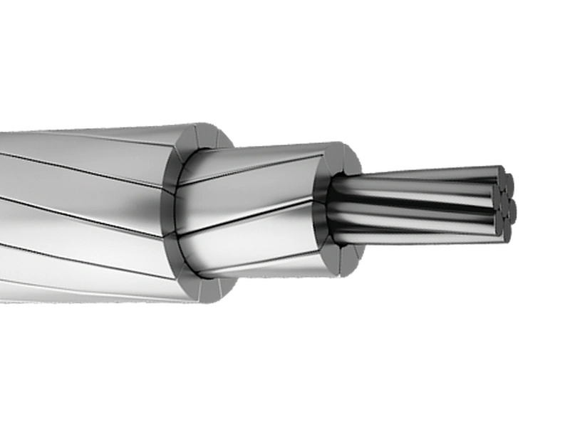ACSR/TW aluminium conductor steel reinforced with trapezoidal wire construction