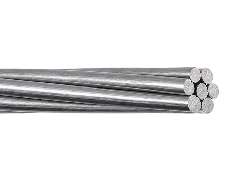 GSW galvanized steel ground wire with 7-strand construction