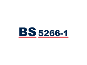 bs-5266-1-standard BS 5266-1 Emergency Lighting Fire Resistant Screened Control Cable