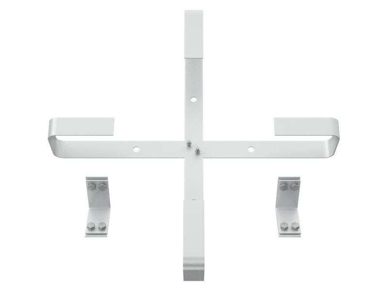 Tower mounting clamp for OPGW cable storage assembly