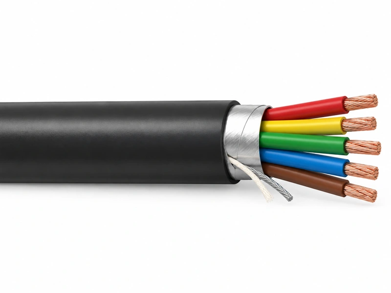 UL 1277 THHN/THWN-2 600V screened control cable with aluminum tape screen and drain wire