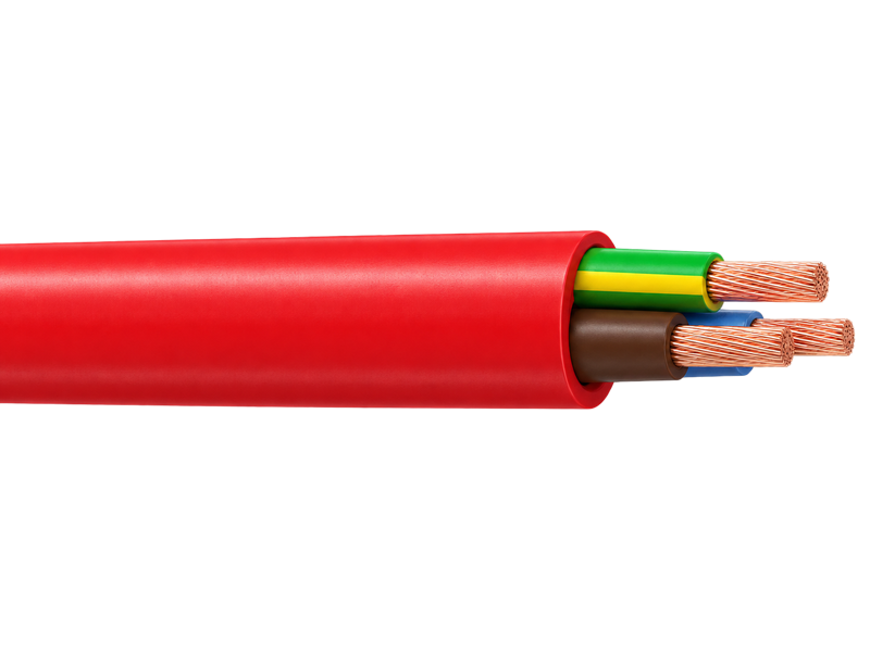BS 7629-1 450/750V silicone rubber insulated fire resistant control cable
