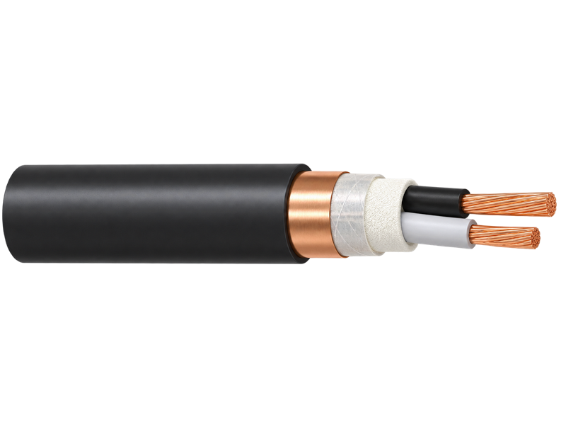 IEC 60502-1 referenced CCVS 600V screened control cable with annealed copper tape shield