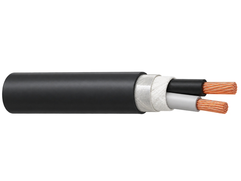IEC 60502-1 referenced 600V CCV control cable with XLPE insulation and PVC sheath