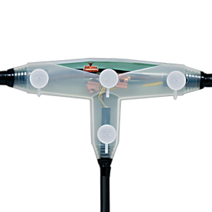 Cast Resin T-Joint for Low-Voltage Cable Branching
