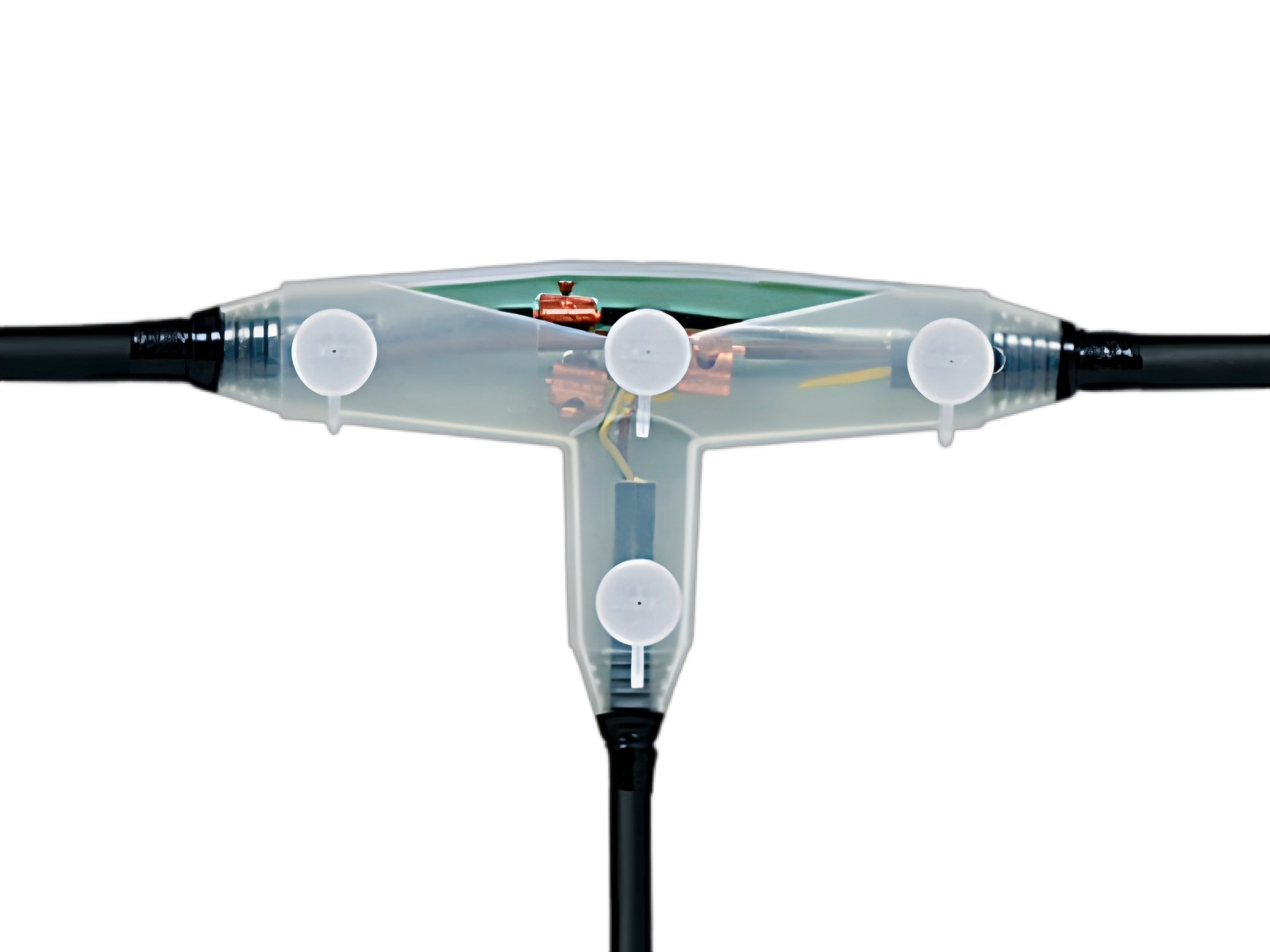Cast Resin T-Joint for Low-Voltage Cable Branching
