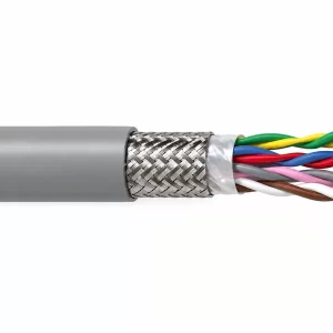 DIN VDE 0814 LiYCY TP 250V shielded twisted pair signal and control cable