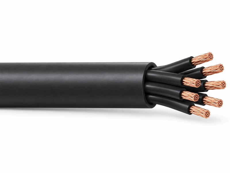 UL 1277 XHHW/PVC Type TC 600V control cable with FRXLPE insulation and PVC jacket